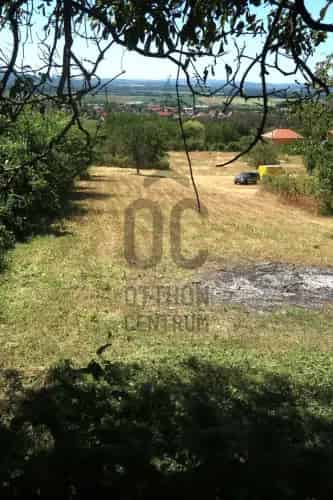 Sümeg panorámás telek eladó házikóval