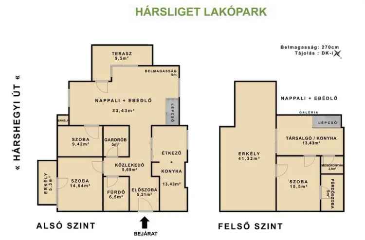 Hárs-hegyi 135m2-es 4 szobás ház eladó - zöldövezet, wellness