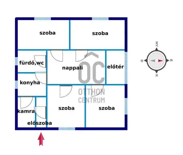 Mágocsi eladó családi ház 5 szoba 118nm 2204nm telek