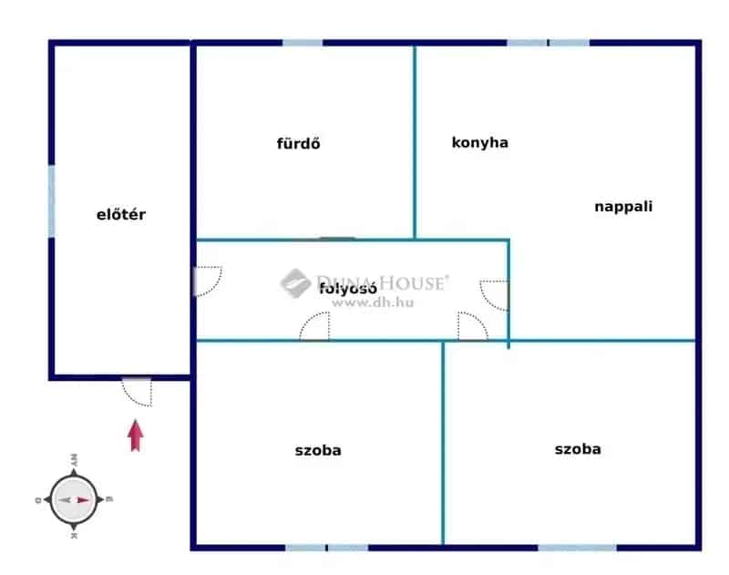 60 m2-es Felújított Családi Ház Berettyóújfaluban