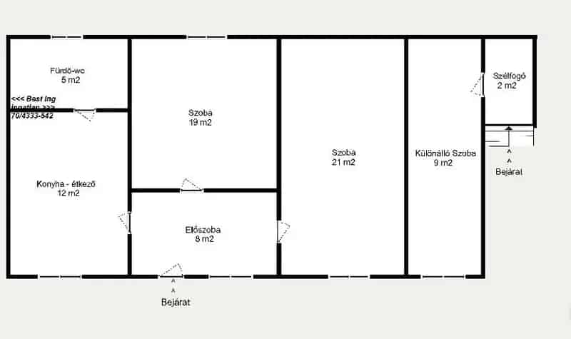 Felujitando 74m2-es Haz 428m2-es Telken Szombathelyen