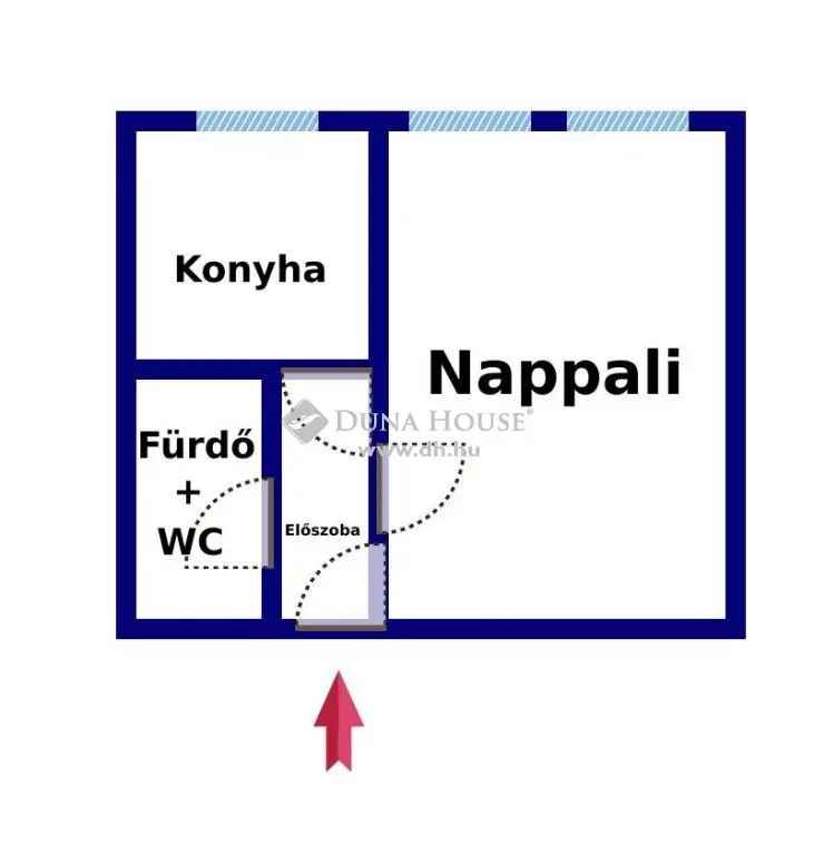 Panorámás Garzonlakás Tatabányán - Azonnal Költözhető