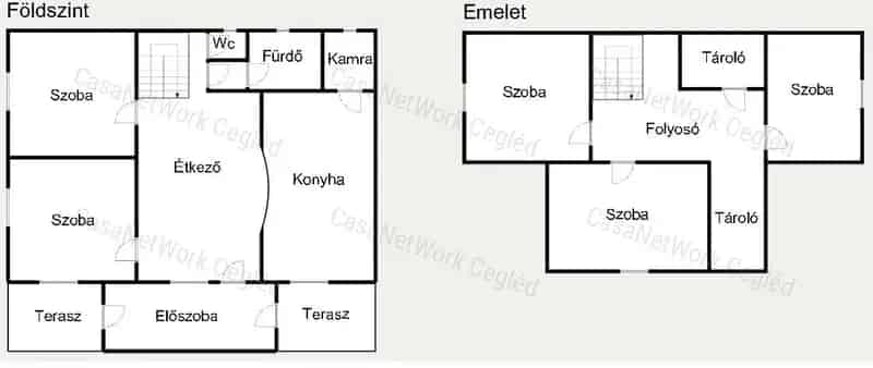 Abonyi családi ház eladó 120 m2 1461 m2 telekkel