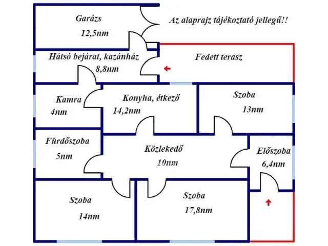 Eladó ház Kunhegyesen, tágas 3 szobás ingatlan garázzsal és kúttal