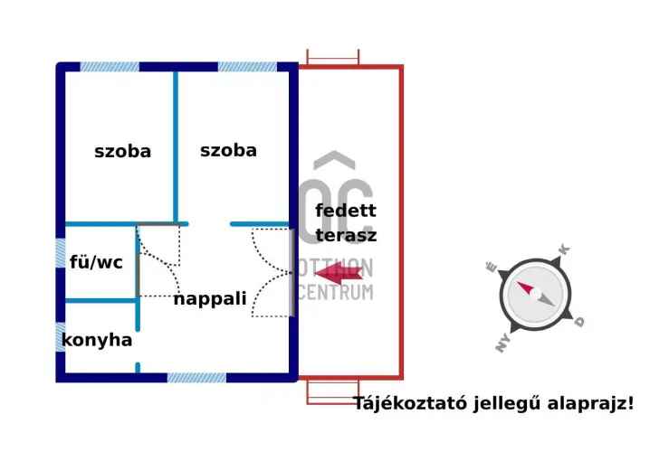 Eladó nyaraló Velencén erdő-mező mellett