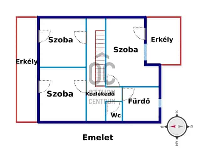 Nyíregyházi eladó ikerház - modern, 85nm, napelem, klíma