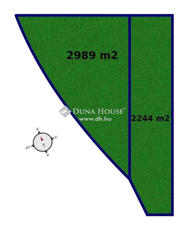 Vasasszonyfa Telek Eladó - 2989 m2 - Városközelben