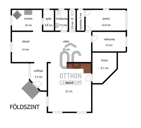 Záhonyi családi ház eladó 721 nm-es telken