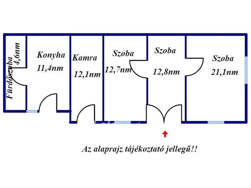 Jászberényi családi ház eladó 74 7 nm 928 nm telekkel