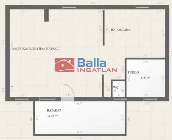 Siófok Szabadifürdő 76m2 2 szobás medence terasz