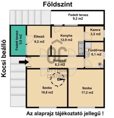 Gyöngyösoroszi családi ház eladó nagy telekkel