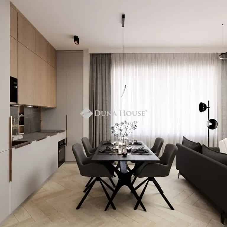 Elegáns Design Lakás Törökvészen Teljes Bútorzattal