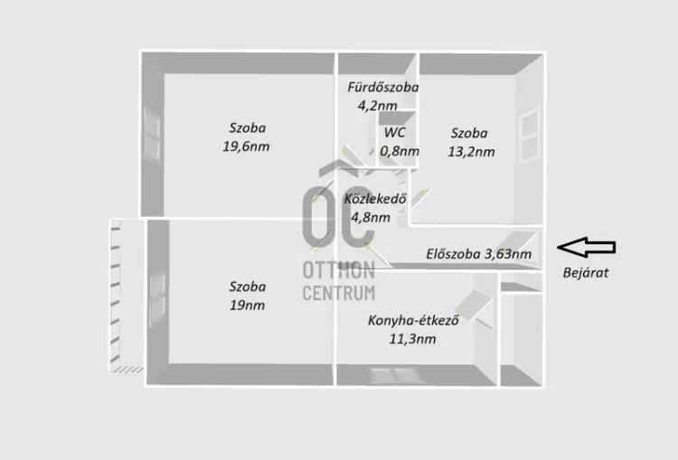 Tégla lakás saját garázzsal és udvarral - Családoknak ideális