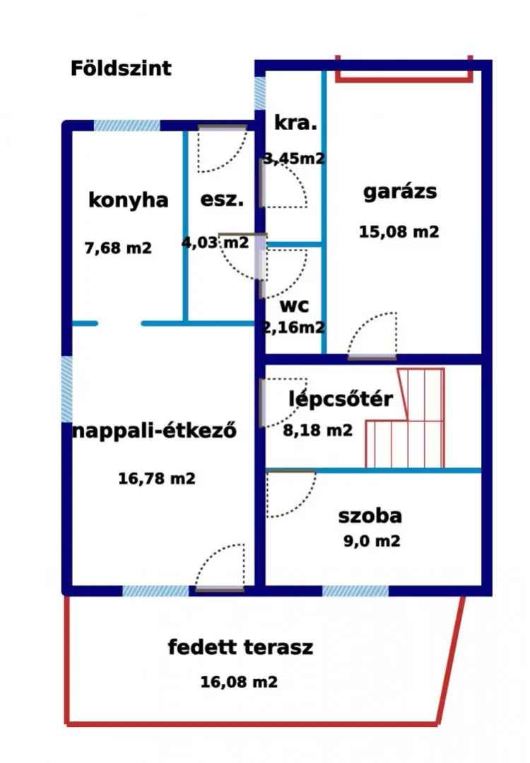 Tardoson eladó felújított családi ház