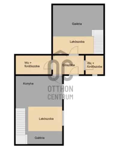 Budapest VIII kerületi eladó lakás Palotanegyedben 49nm 2szoba