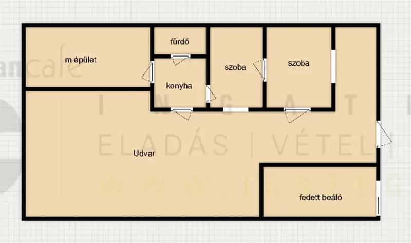 Szeged Móraváros 3 1 szobás családi ház kiadó