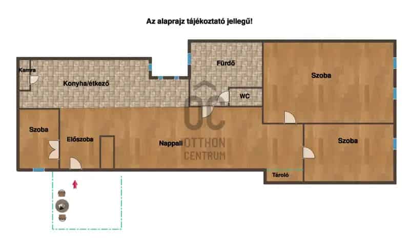Budapest VIII kerület Corvin negyed 88nm-es felujitott lakás eladó