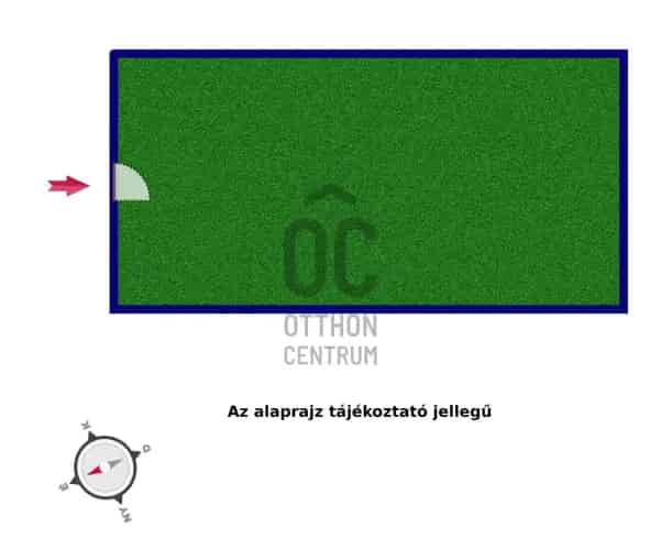 Siófoki eladó telek 659 nm Kertváros