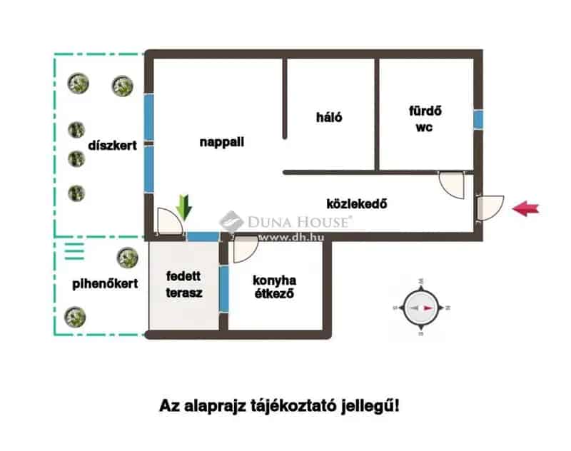 Siófoki Teraszos Kertkapcsolatos Földszinti Lakás Kiadó