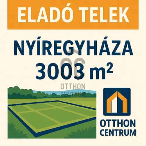 Nyíregyháza Telek Eladó 3003 nm Ipari-Gazdasági Övezet