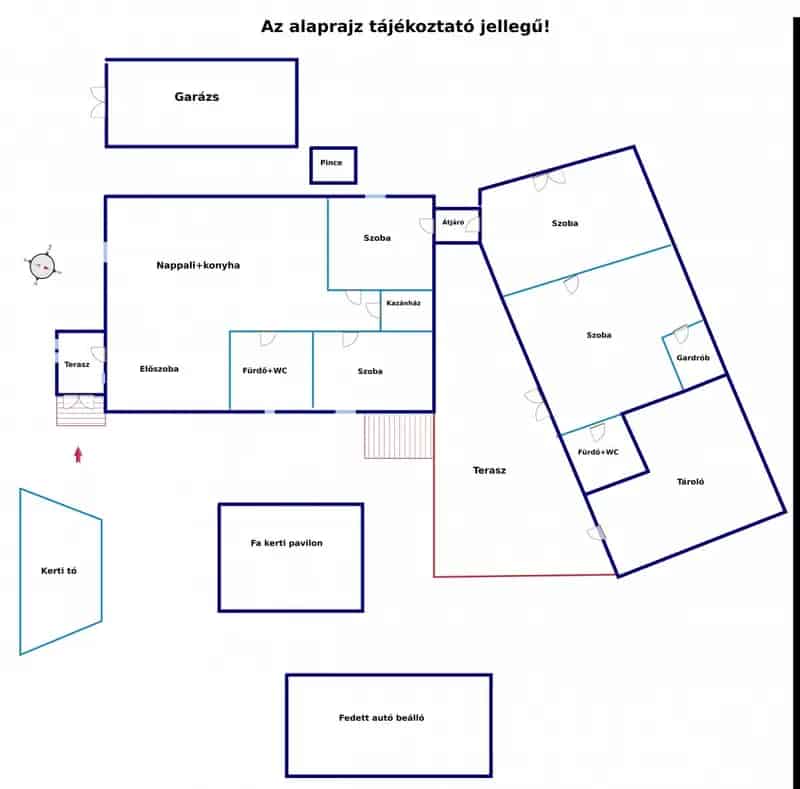 121m2-es Családi Ház Érd Parkvárosban 635m2 Telekkel