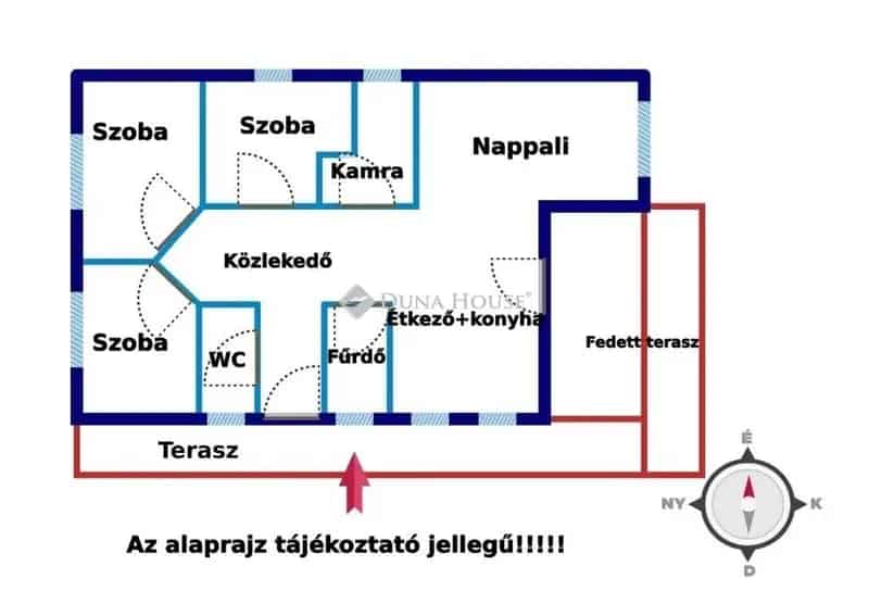 Új építésű családi ház Hernádon - 3 hálószoba, terasz, hőszivattyú