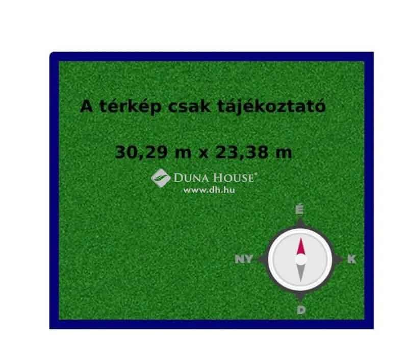 Eladó építési telek Pusztaszabolcson 706 nm