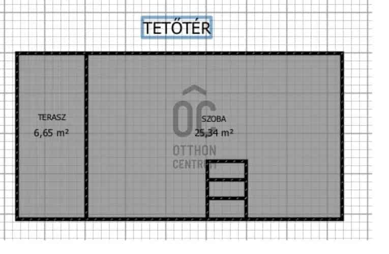Kesztölci családi ház eladó 2 szoba 33nm