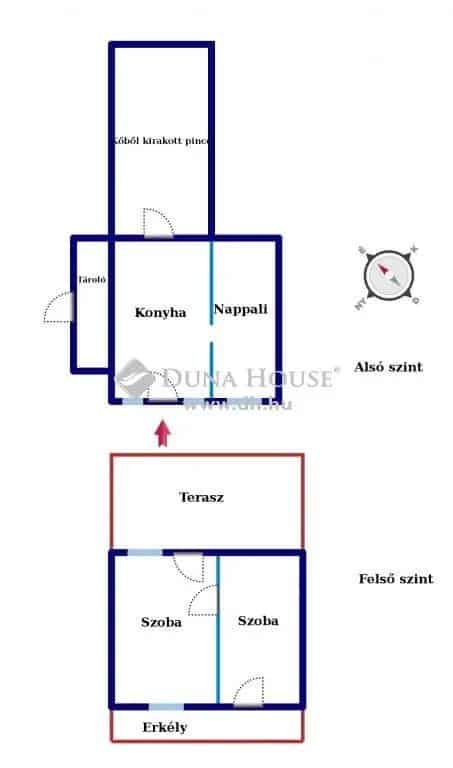 Hétvégi ház Tatabányán a Turul-emlékmű közelében
