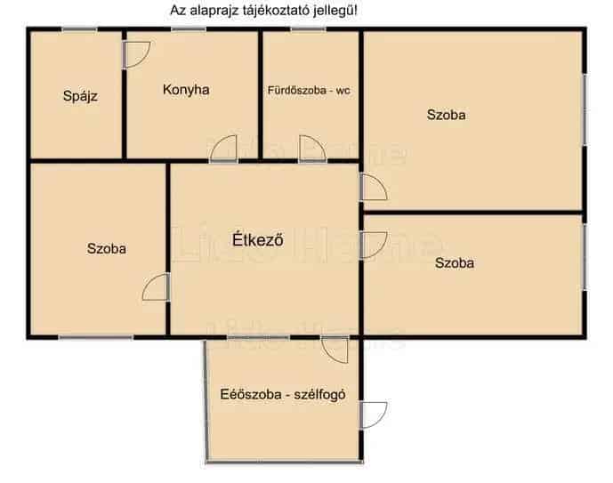 Tótvázsonyi 3 szobás családi ház eladó