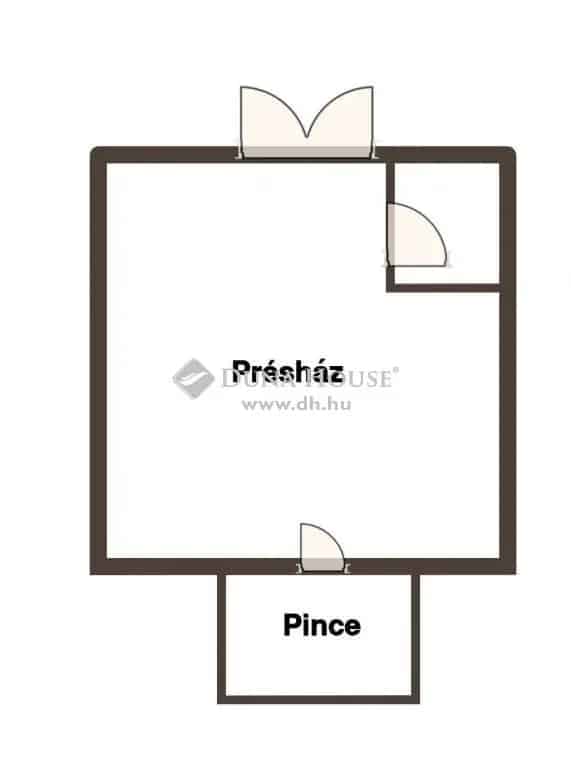 Villány présház eladó - 50 nm, boltozott pince, vendéglátásra alkalmas