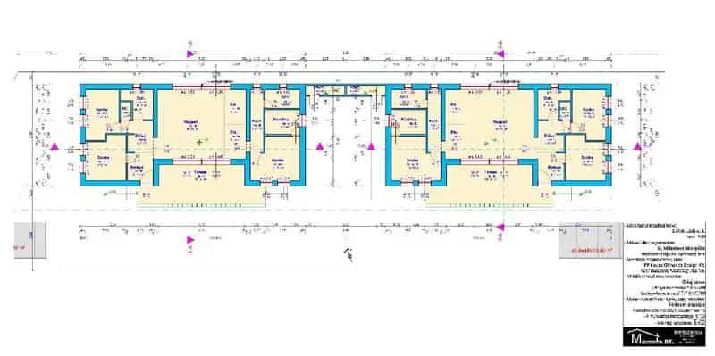 Passziv haz Siofok Szabadi Sosto 2x148m2 3 haloszova dupla komfortos