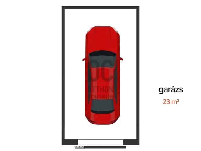Budapest I kerületi eladó garázs 24m2 felujítva