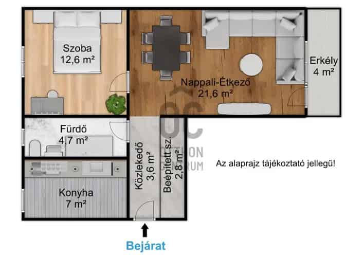 Budapest XX Kerulet 55 nm-es Felujitott Lakas Erkellyel