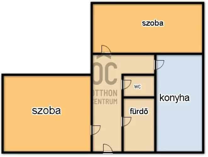 Kecskemét Széchenyiváros 2 szobás felújított lakás eladó