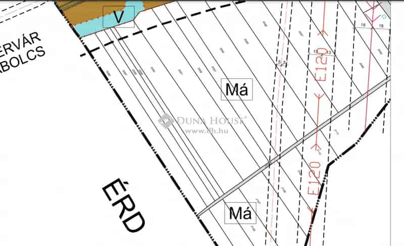 Diósd Érd telek eladó 2490 nm