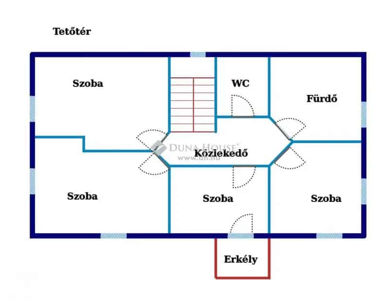 Kecskemét Hetény 215 nm-es 6 szobás családi ház dupla garázzsal