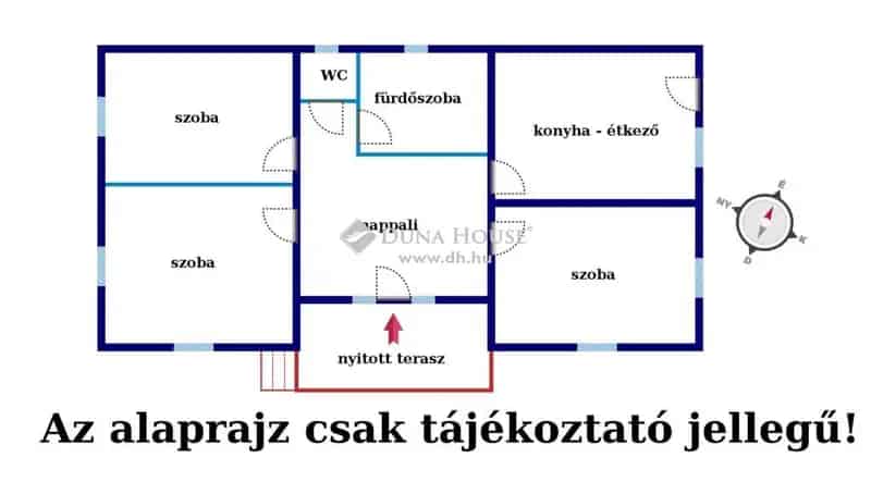 Jászalsószentgyörgy 3 szobás családi ház eladó