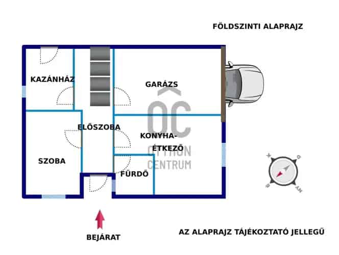 Balatonalmádi panorámás családi ház eladó