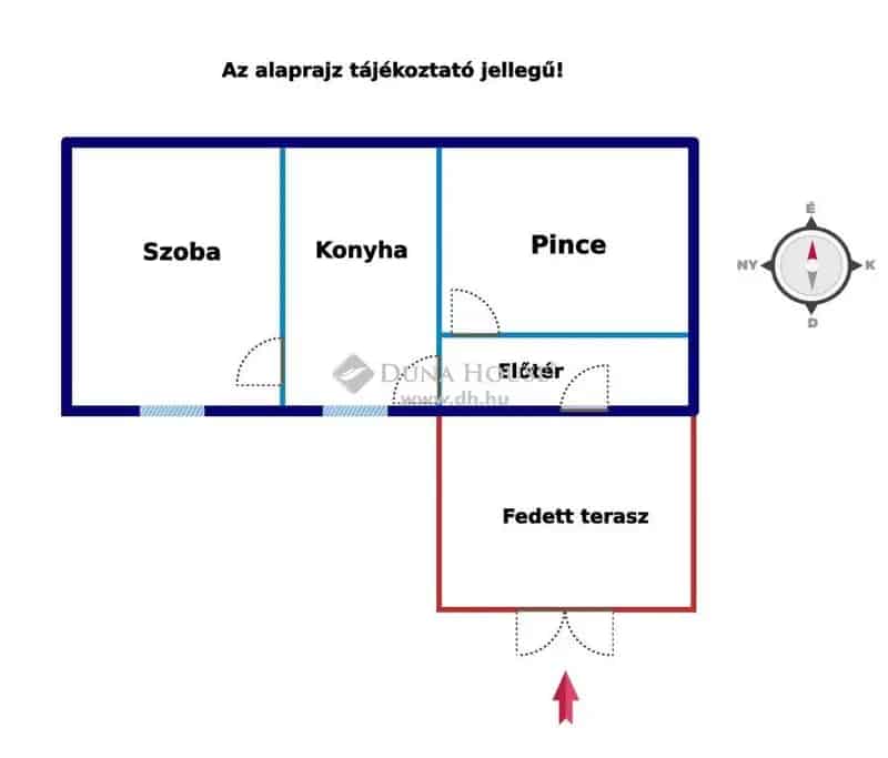 Zártkerti ház eladó Nagykanizsán gyümölcsfákkal és szőlővel