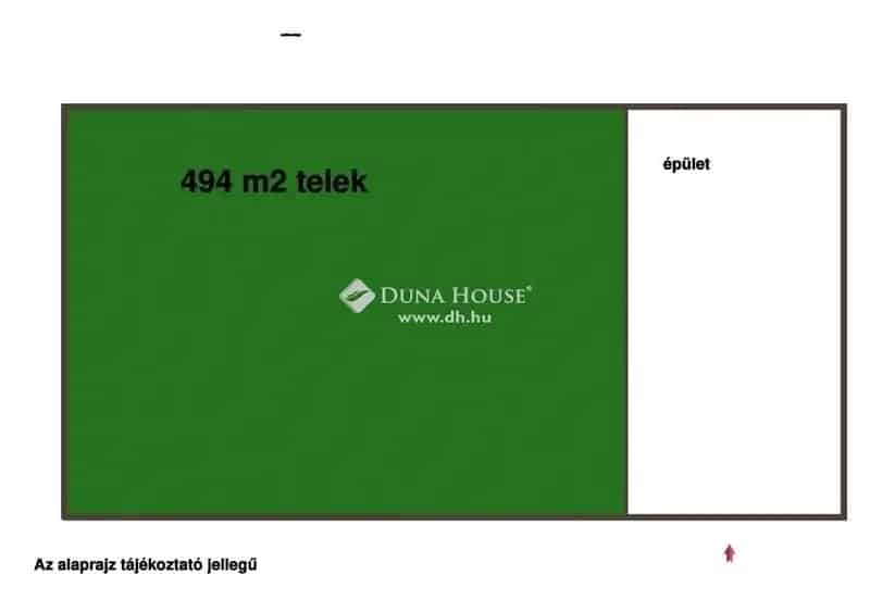 Vecsés Belterületi Telek 494m2 Felújítandó Házzal