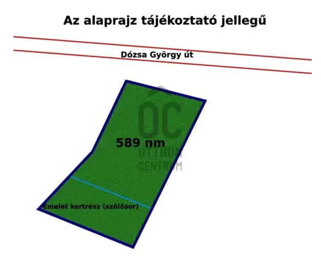Lábatlan Telek Eladó - Duna Kilátás