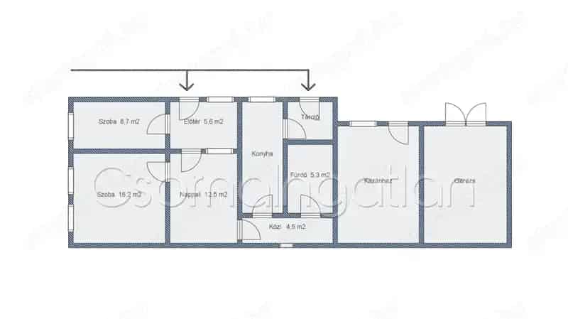 Összkomfortos családi ház Veszkényben 1539m2-es telken
