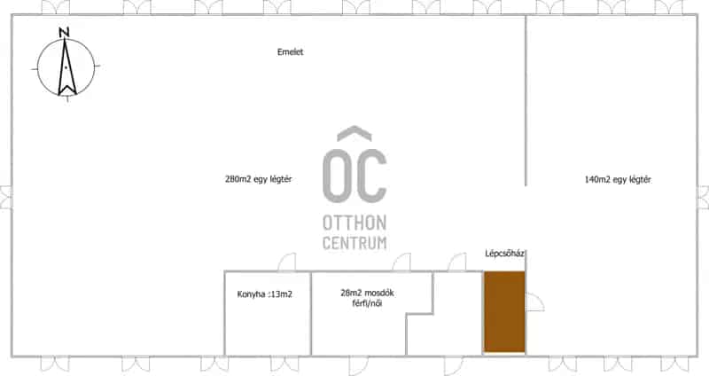 820m2-es Irodaház Kiadó Nagykőrösön