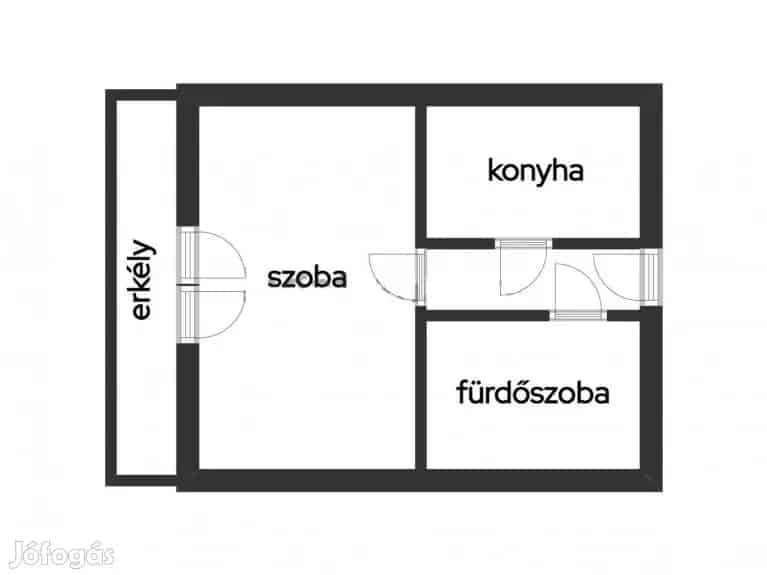 Harkány Gyógyfürdőhöz közeli felujitott garzonlakás eladó