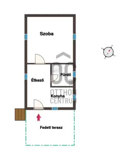 Csákberényi eladó családi ház DHZ036309 panorámás kilátással