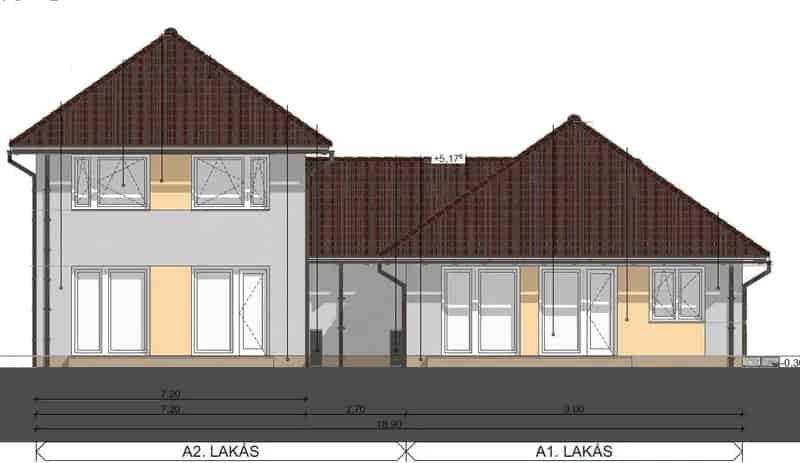 Új építésű ikerházfél Fót-Kisalagán - 146nm - 4+1 szoba