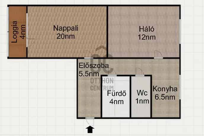 Zugló 50nm 2 szobás Panel Lakás Eladó