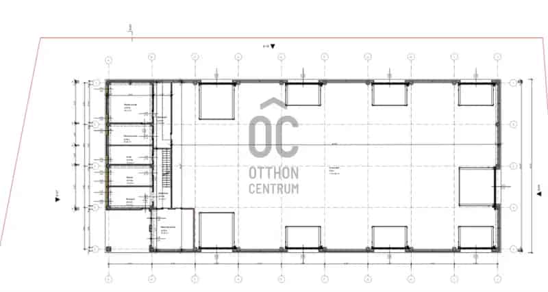 Veszprémi eladó ipari telek tervekkel 3500 m2