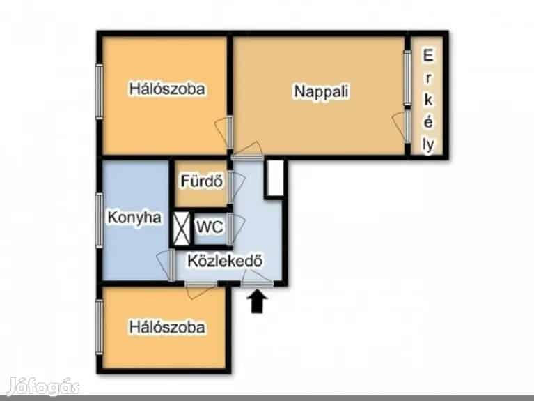3 különbejáratú szobás, erkélyes lakás - Szeged, Lakás - Jófogás Ingatlan